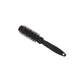 Scarlet Line Professional Extra Small Blow Dry Hot Curling Round Hair Styling Rubber Coated Brush With Plastic Handle For Men and Women_Black_25 mm