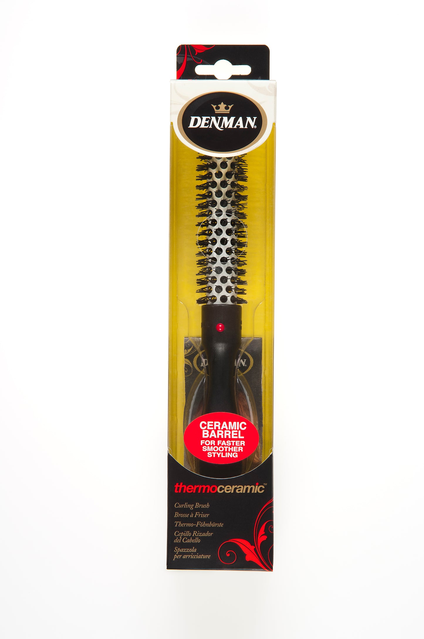 D70 Extra Small Hot Curl Thermoceramic Radial Hair brush