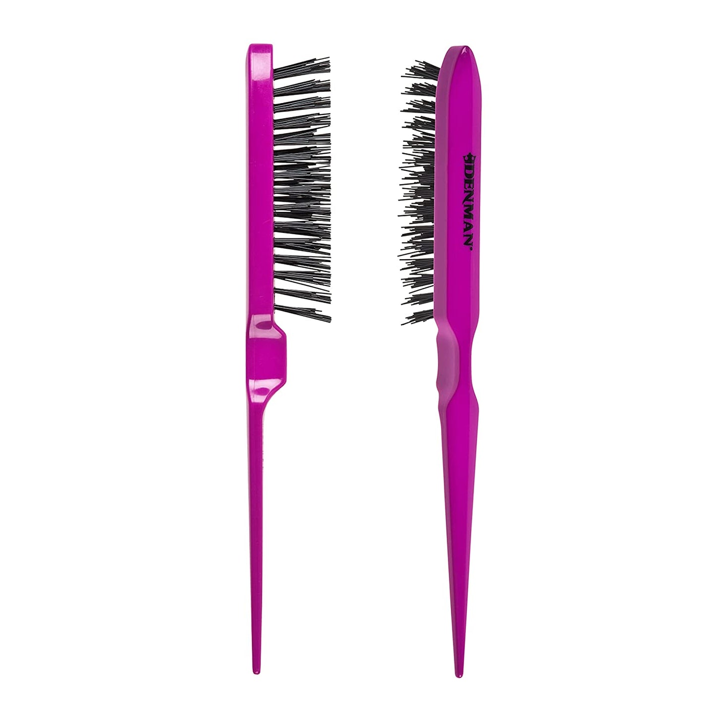 Denman Dress-out Brush with Nylon Bristle and Pin Tail