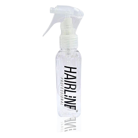 HAD031 Hair Line Multipurpose Fine Mist Empty Spray Bottle with Plastic Pressure Pump for Cleaning Solutions, Kitchen, Office, Gardening_Clear_100ml