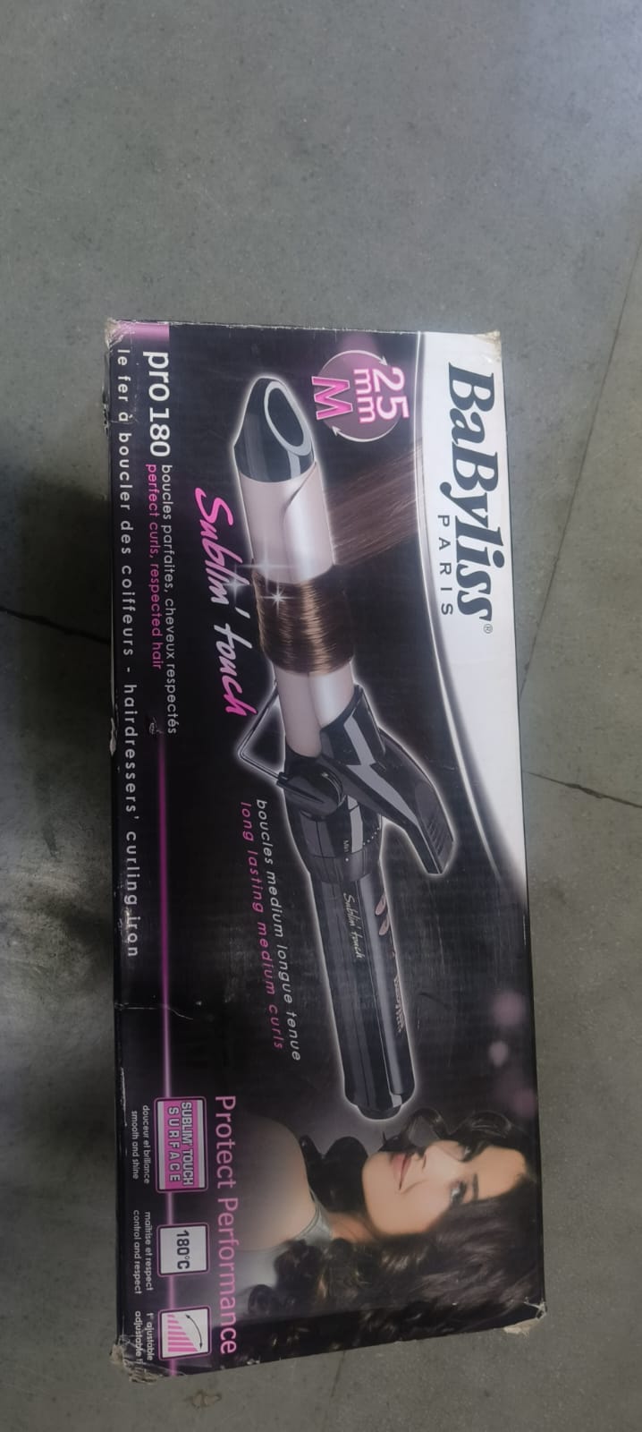 Babyliss C325E Pro 180 Hair Curler_25mm