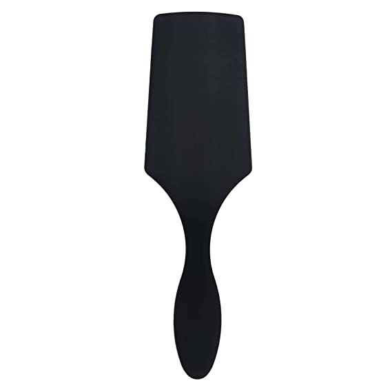 SBX066 Large Paddle Hair Brush Air Cushion Paddle Brush with Ball Tip Nylon Bristles Styling n Straightening Black