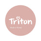 TRITON Professional Latex Free Beauty Makeup Blender Sponge for Wet n Dry Use Puff, Blending Makeup, Cream, Concealer, Powder, Liquid Foundation_Green