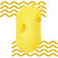 SBB024 Luxe Bath Sponge for Bathing Soft Loofah Face n Body Scrubber Loufah_Yellow Color