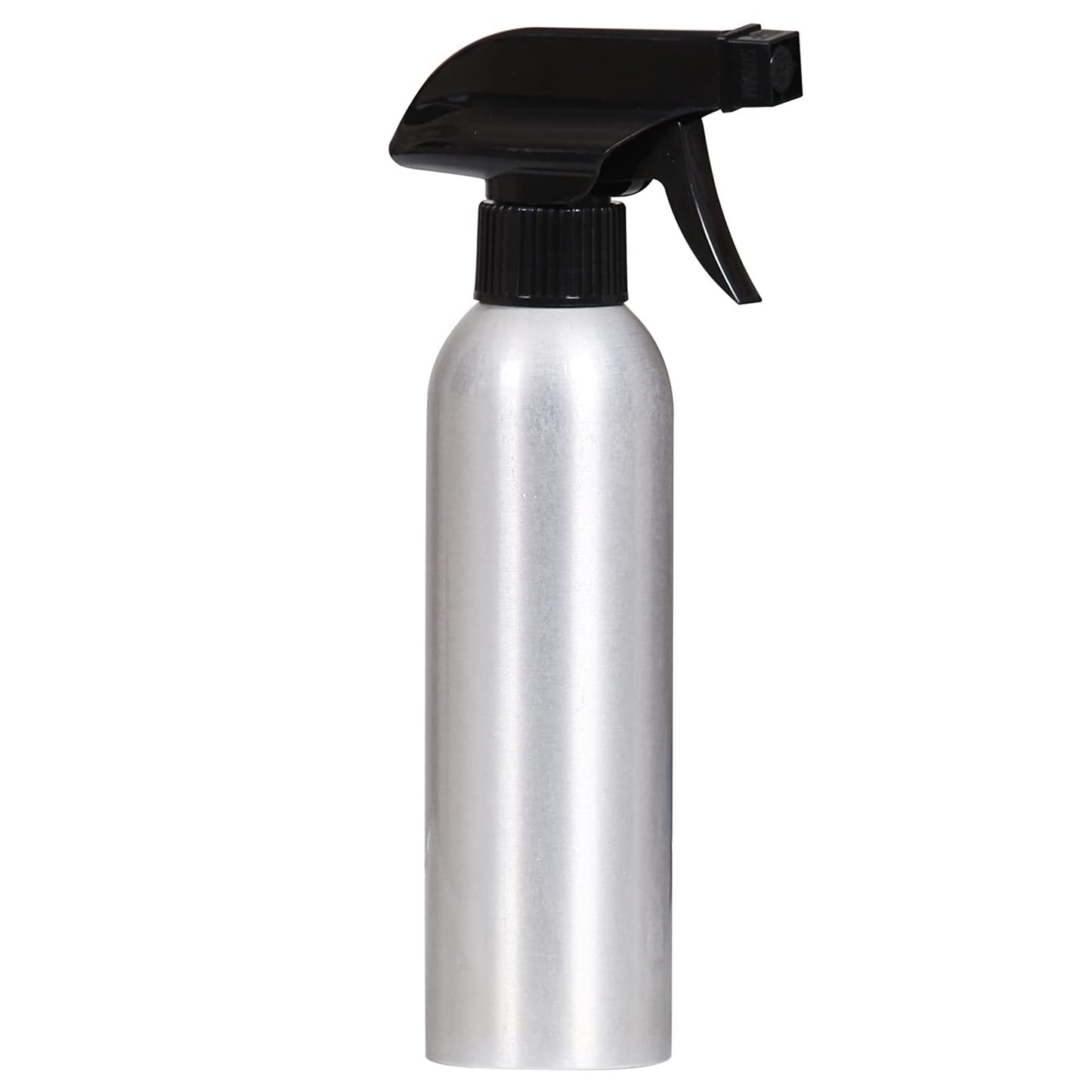 Hair Line Multipurpose Aluminum Empty Spray Bottle for Spraying Water, Ultra Fine Leakproof Sprayer for Salon, Sanitization n Home 250 ML_Silver_Pack of 2