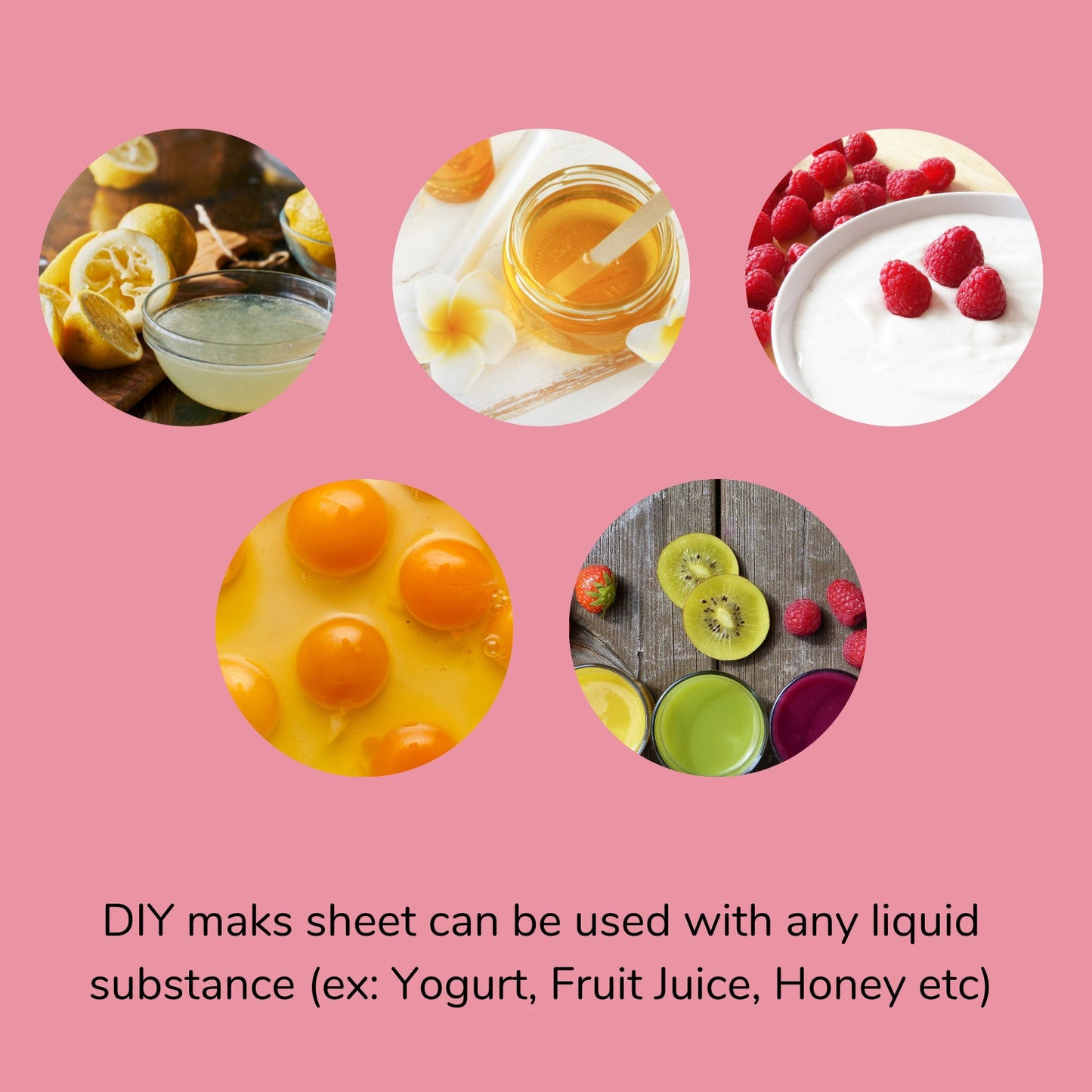 HDI020 Cotton Facial Thermo Herb Serum Fruit Juice Face Mask Sheets Diy Cosmetic Skin Care Mask To Reduce Wrinkles For Skin Hydration 25 Pieces