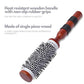 SHB002-006 Professional Extra Small Hot Curling Round Hair Brush White and Orange Color