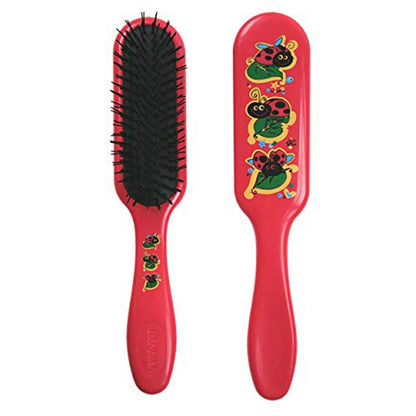 D90 Tangle Tamer Hair Detangling Brush for Medium to Thick Hair Lady Bug 9 Row Hair Styling Professional Detangle Brush Ulta Mini Tangle Tamers DENMAN 20X4.5X3.5 CM Koki Story