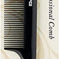 DPC2 8" Tail Comb Tail Comb 8" Hair Combs DENMAN Black Plastic Koki Story