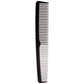 DPC5 7" Waver Comb Waver Comb 7" Hair Combs DENMAN Black Plastic Koki Story