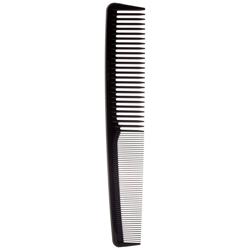 DPC5 7" Waver Comb Waver Comb 7" Hair Combs DENMAN Black Plastic Koki Story