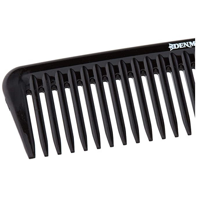 DPC5 7" Waver Comb Waver Comb 7" Hair Combs DENMAN Black Plastic Koki Story