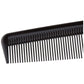 DPC5 7" Waver Comb Waver Comb 7" Hair Combs DENMAN Black Plastic Koki Story