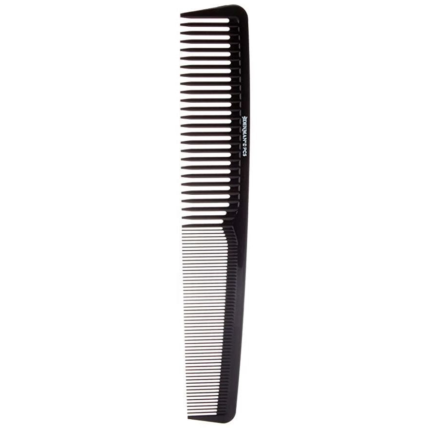 DPC5 7" Waver Comb Waver Comb 7" Hair Combs DENMAN Black Plastic Koki Story