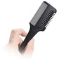 HHT002 Professional Unisex Multi Functional Single Blade Razor Comb for Hair Thining/Trimming, Hairdressing Cutting Tool For Salon n Home Use Hair Combs Hair Line Black Plastic Koki Story