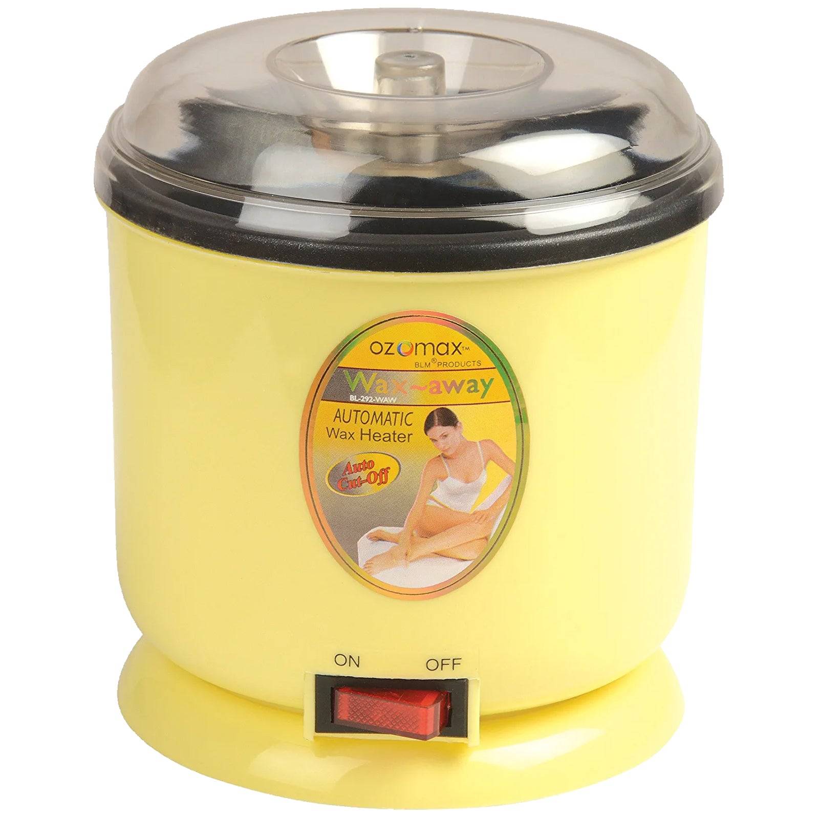 BL 292 WAW Automatic Wax Away Non Stick Coating Wax Heater/Warmer Dual Temperature Electric Waxing Heater Hair Removal Wax Machine with Over heat Auto Cut Off Wax Warmers OZOMAX Koki Story