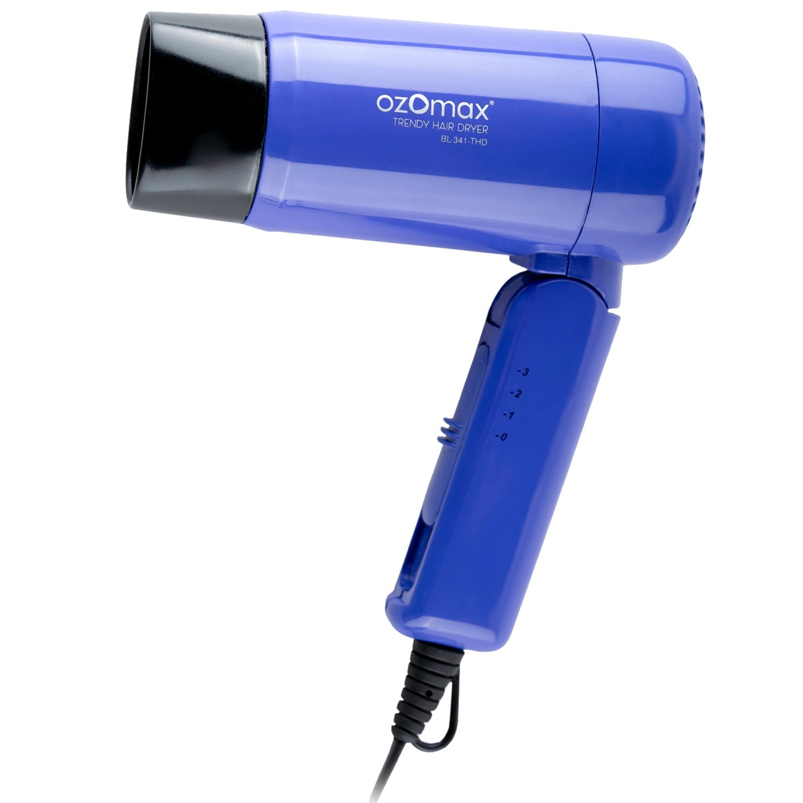 BL 341 THD Compact Designed Trendy 1000 Watt 3 Settings Speed Blow Hair Dryer Machine Hair Dryers OZOMAX Koki Story