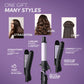 BHH 816/00 Crimp Straighten or Curl with the single tool quickly and without fear of heat damage Multi Styling Kit Hair Straighteners PHILIPS Black Koki Story