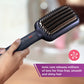 BHH885/10 Heated Straightening Brush New ThermoProtect Technology Ionic care Argan Oil Infusion & Extra Large Brush 50 Watts Hair Straighteners PHILIPS Black Koki Story