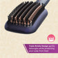 BHH885/10 Heated Straightening Brush New ThermoProtect Technology Ionic care Argan Oil Infusion & Extra Large Brush 50 Watts Hair Straighteners PHILIPS Black Koki Story