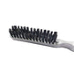 HDI212 Professional 3 Row Dress out Teaser Hair Brush with Pin Tail Handle Comb for Volumizing Smoothing Teasing Styling n Back Combing Hair Combs Scarlet Line 21X2.5X1 CM Koki Story