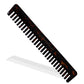 S0106 Professional Handmade Detangling Comb Hand Crafted Shampoo Comb Wide Tooth Rack Comb For Daily Styling n Grooming, 18.5 Cm_Shell Black Hair Combs Scarlet Line 21.5X5X1 CM Koki Story