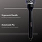 SHB009 Professional Small Blow Dry Hot Curling Round Hair Styling Brush With Plastic Handle 25 mm Hot Curling Hair Brushes Scarlet Line Black n White Koki Story