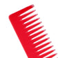 SL0102 Professional Large Handmade Detangling, Wide Teeth Shampoo Comb For Hair Hand Crafted Rack Comb for Daily Styling, 16 Cm_Fuchsia_Pink Hair Combs Scarlet Line 21.5X6.5X1 CM Koki Story