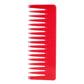 SL0102 Professional Large Handmade Detangling, Wide Teeth Shampoo Comb For Hair Hand Crafted Rack Comb for Daily Styling, 16 Cm_Fuchsia_Pink Hair Combs Scarlet Line 21.5X6.5X1 CM Koki Story