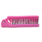 SLC009 Compact Travel Friendly Folding Pocket Comb Double Sided Portable Mini Pocket Hair Brush Foldable Pocket Kangi for Hair Styling_Pink Hair Combs Scarlet Line 21.3X2.5X1.5 CM Koki Story