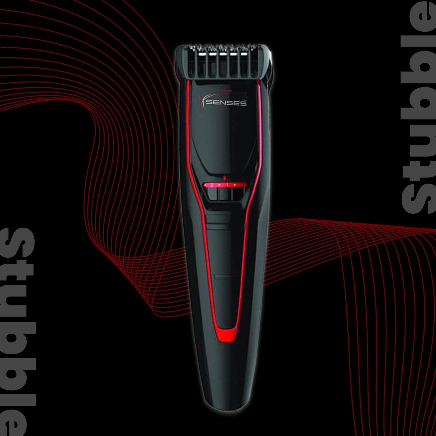 SST-300 Stubble Beard Trimmer /Corded n Cordless Rechargeable Beard Trimming Saving Machine 0.5mm Precision 20 Length Settings Trimmers & Clippers Senses Life Implements Koki Story