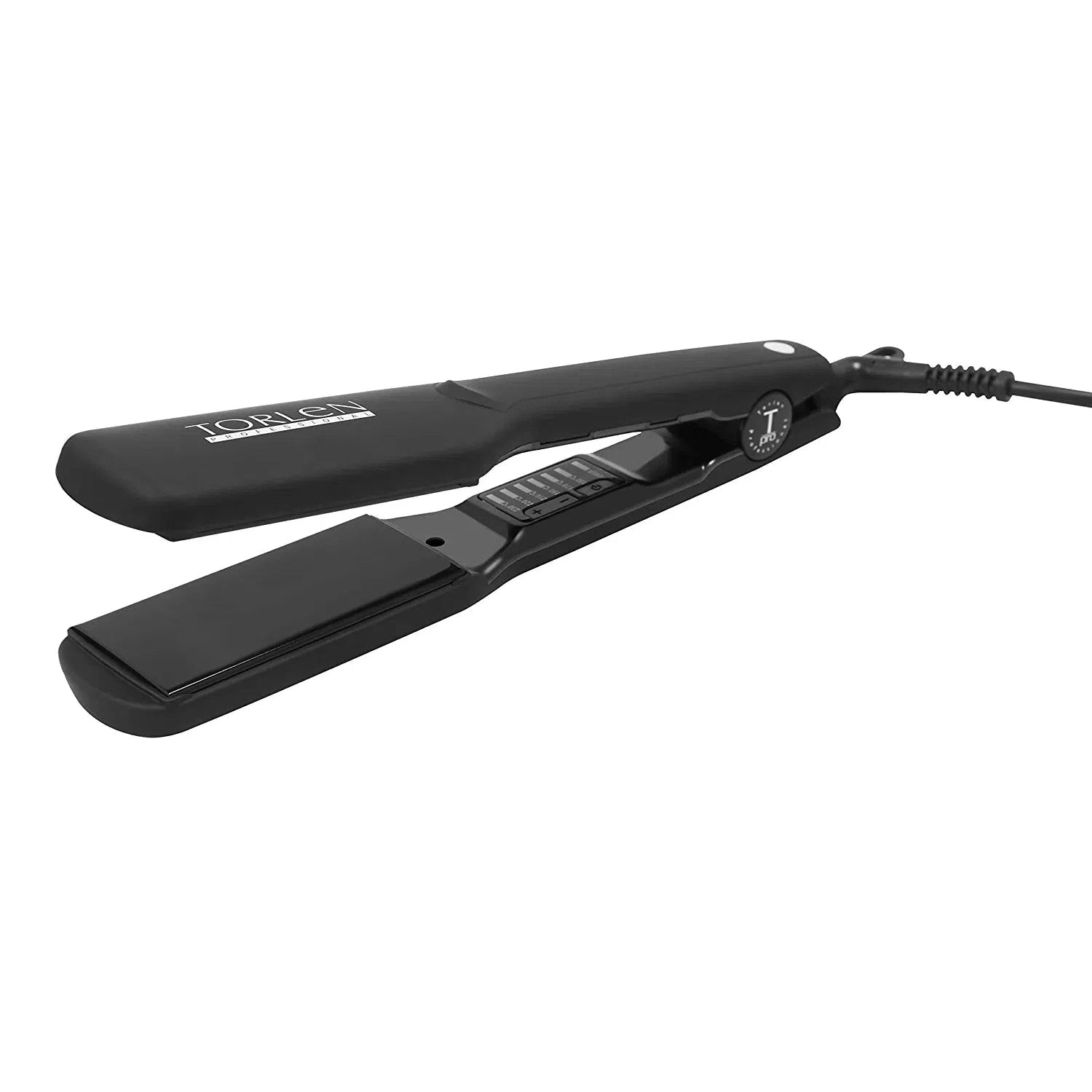 TOR 042 Flat Hair Straightener with Ceramic Technology n Temperature Controller/Wide Plates Straightening Iron Hair Straighteners TORLEN Black Koki Story