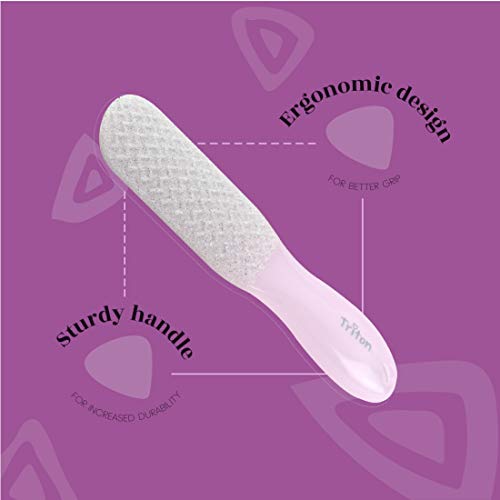 TFS031 Emery Dual Sided Foot Scrubber Filer with Shimmer Stones for Hard n Dead Skin Callus Remover Pedicure Foot Scrubber Foot Scrubbers TRITON Koki Story