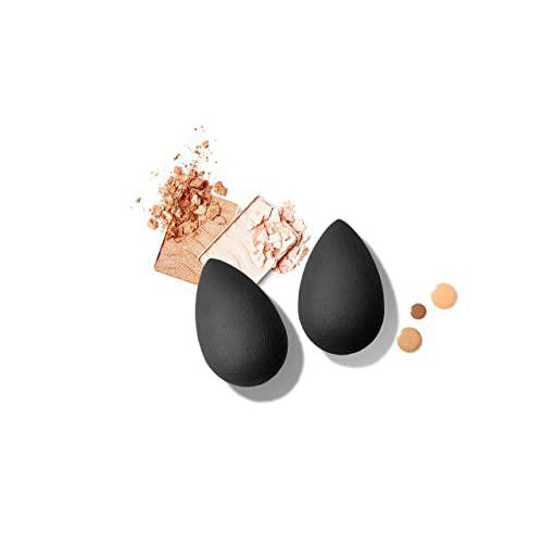 TMS014 Latex Free 3Pc Mini Beauty Makeup Blender Sponge for Wet n Dry Use Puff for Blending Makeup Cream Concealer Powder Foundation Yellow Makeup Blender Puffs TRITON Koki Story