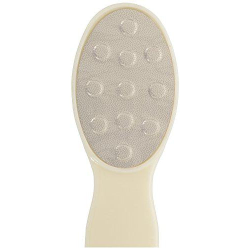 TLS002 Professional 2 Sided Foot Scrubber Filer with Lazer Cut Steel Plate and Emery Pad Dead Skin Callus Remover Pedicure Foot Scraper Foot Scrubbers TRITON Koki Story