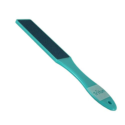 TFS027 Professional Dual Sided Emery Pad Foot Scraper for Pedicure Foot Filer for Hard n Dead Skin Removing Callus Remover for Feet Foot Scrubber Blue Foot Scrubbers TRITON Koki Story