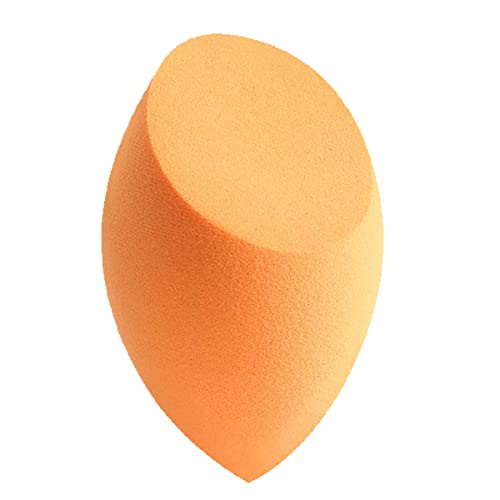 TMS011 Professional Latex Free Beauty Makeup Blender Sponge Wet n Dry Use Puff for Blending Makeup Cream Concealer Liquid Foundation Orange Makeup Blender Puffs TRITON Koki Story