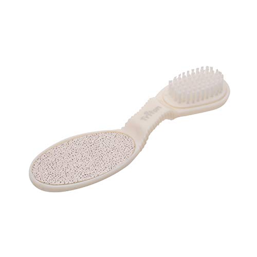 TLS019 Professional Lazer Foot Scraper Filer for Hard n Dead Skin Callus Remover with Cleaning Brush Pedicure Foot Scrubber Foot Scrubbers TRITON Koki Story