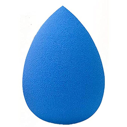 TMS005 Professional Latex Free Tear Drop Shaped Makeup Blender Beauty Makeup Sponge Blender Puff for Blending Makeup Cream Concealer Foundation Makeup Blender Puffs TRITON Blue 8.4X5X5 CM Koki Story