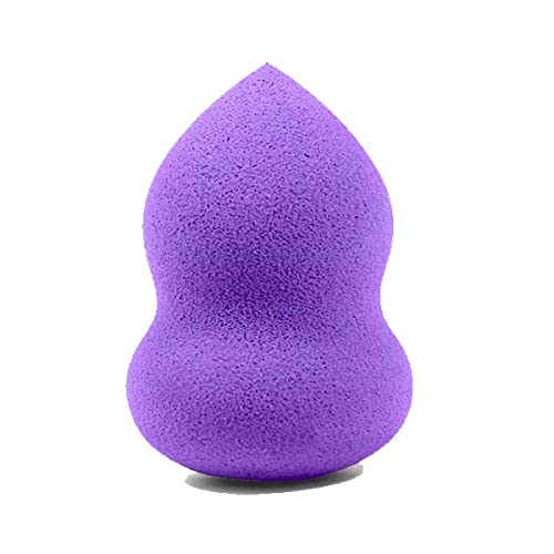 TMS013 Professional Latex Free Tear Shape Multi Tasker Wet n Dry Use Beauty Makeup Blender Puff for Blending Makeup,Cream,Concealer, Foundation_Purple Makeup Blender Puffs TRITON 8.4X5X5 CM Koki Story